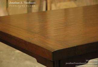 American-Cherry-Bench-Breadboard-End-with-Handscraped-Finish