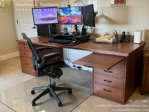 Amreican-Cherry-Desk-with-writing-pull-out