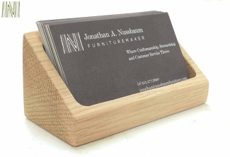 Oregon-White-Oak-Business-Card-Holder