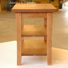 American-Cherry-2-Shelf-End-Table-end-view