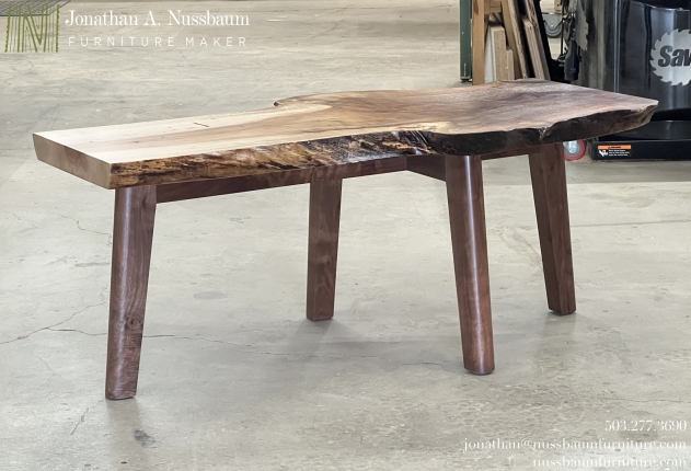 Double-Live-Edge-Walnut-Coffee-Table