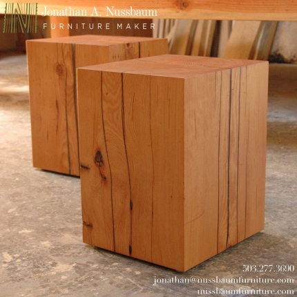 Large-Fir-Beam-Stools-End-Tables