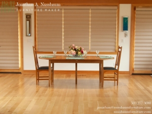 Oregon-White-Oak-Extension-Table-w-place-setting