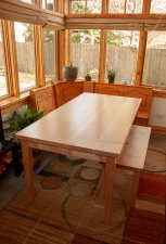 Big-Leaf-Maple-Dining-Table-Bench-at-house