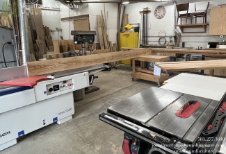 13-foot-Doug-Fir-Conference-tables-jointer