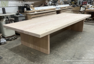 13-foot-Doug-Fir-Conference-tables-unfinished