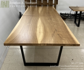 Oregon-White-Oak-two-part-large-conference-table-top