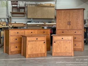 Pacific Nigstands, Dresser & Armoire