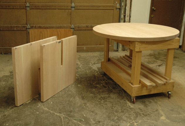 American-Cherry-Round-Knock-Down-Table-Parts