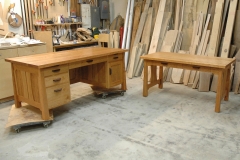 American Cherry Two Piece Office Set