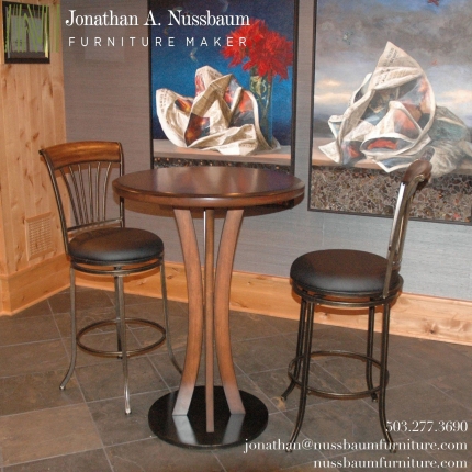 Bar Height Wine Cellar Table